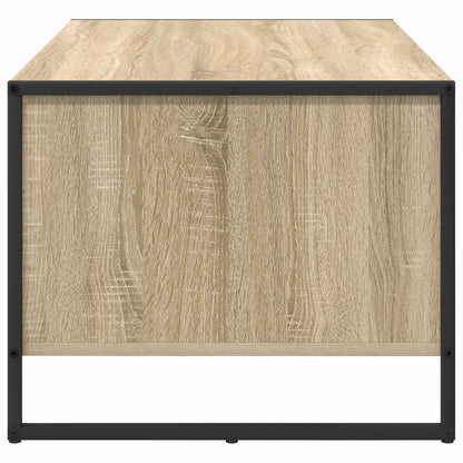 Salontafel Sonoma 80 x 50 x 40 cm Bewerkt hout