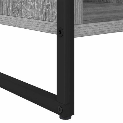 Salontafel Grijs Sonoma 80 x 50 x 40 cm Bewerkt hout
