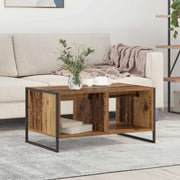 Salontafel 80x50x40 cm oud hout bewerkt hout