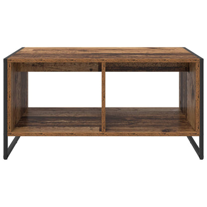 Salontafel Oud Hout 80 x 50 x 40 cm Bewerkt hout