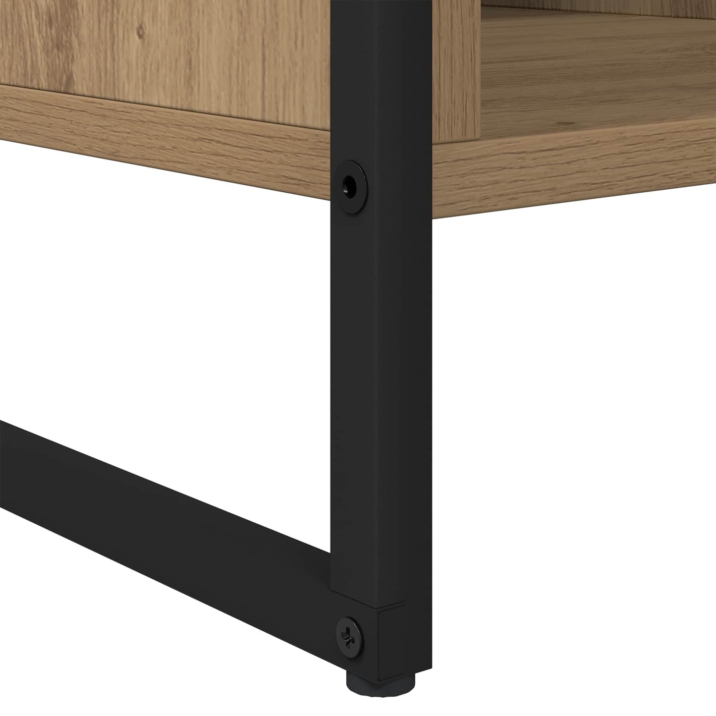 Salontafel Ambachtelijk eiken 80 x 50 x 40 cm Bewerkt hout