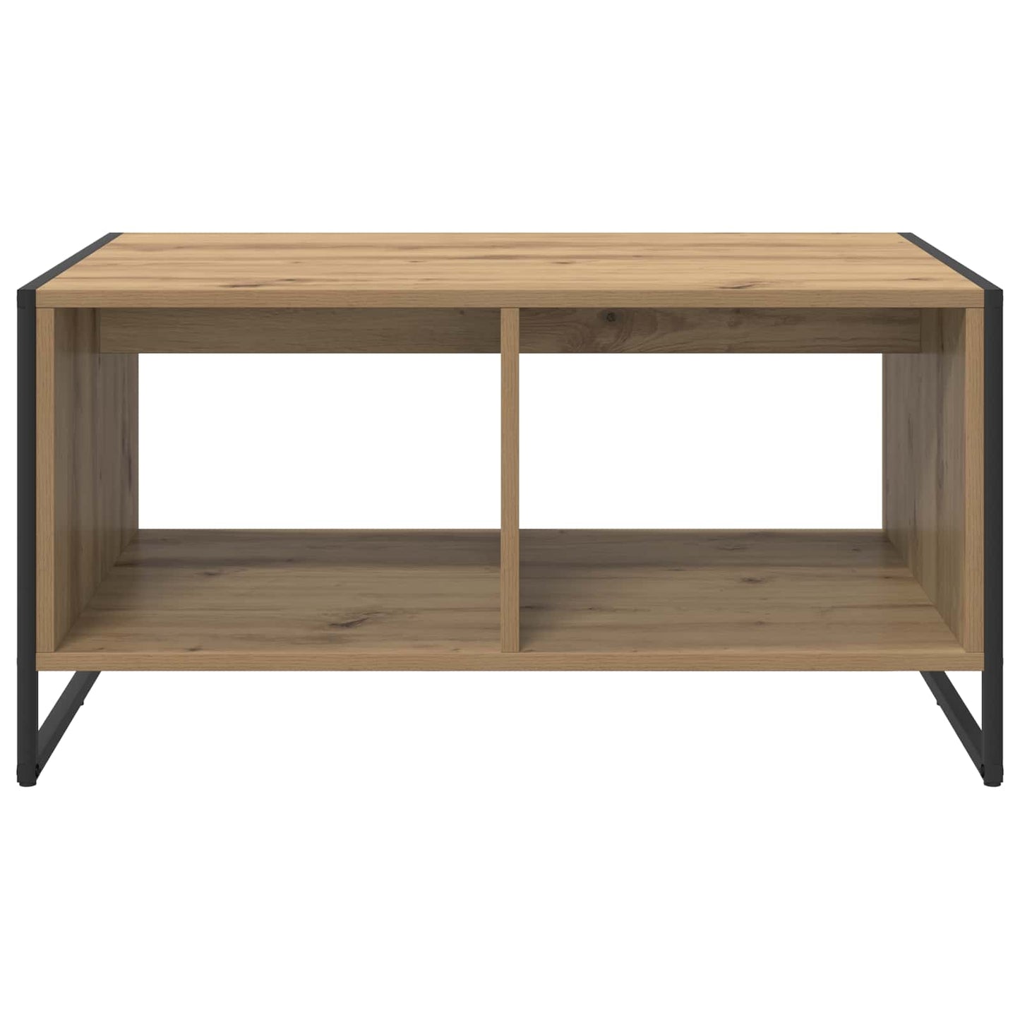 Salontafel Ambachtelijk eiken 80 x 50 x 40 cm Bewerkt hout