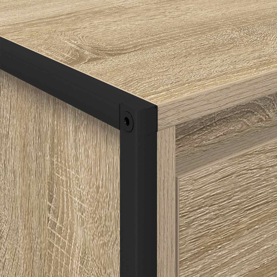 Salontafel met lade Sonoma 100 x 46 x 40 cm Bewerkt hout