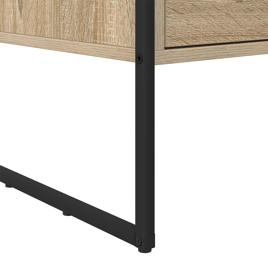 Salontafel met lade Sonoma 100 x 46 x 40 cm Bewerkt hout