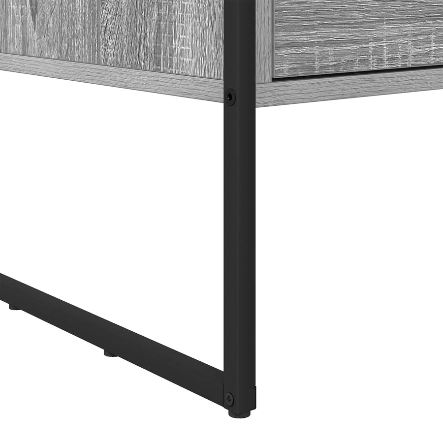 Salontafel met lade Grijs Sonoma 100 x 46 x 40 cm Bewerkt hout