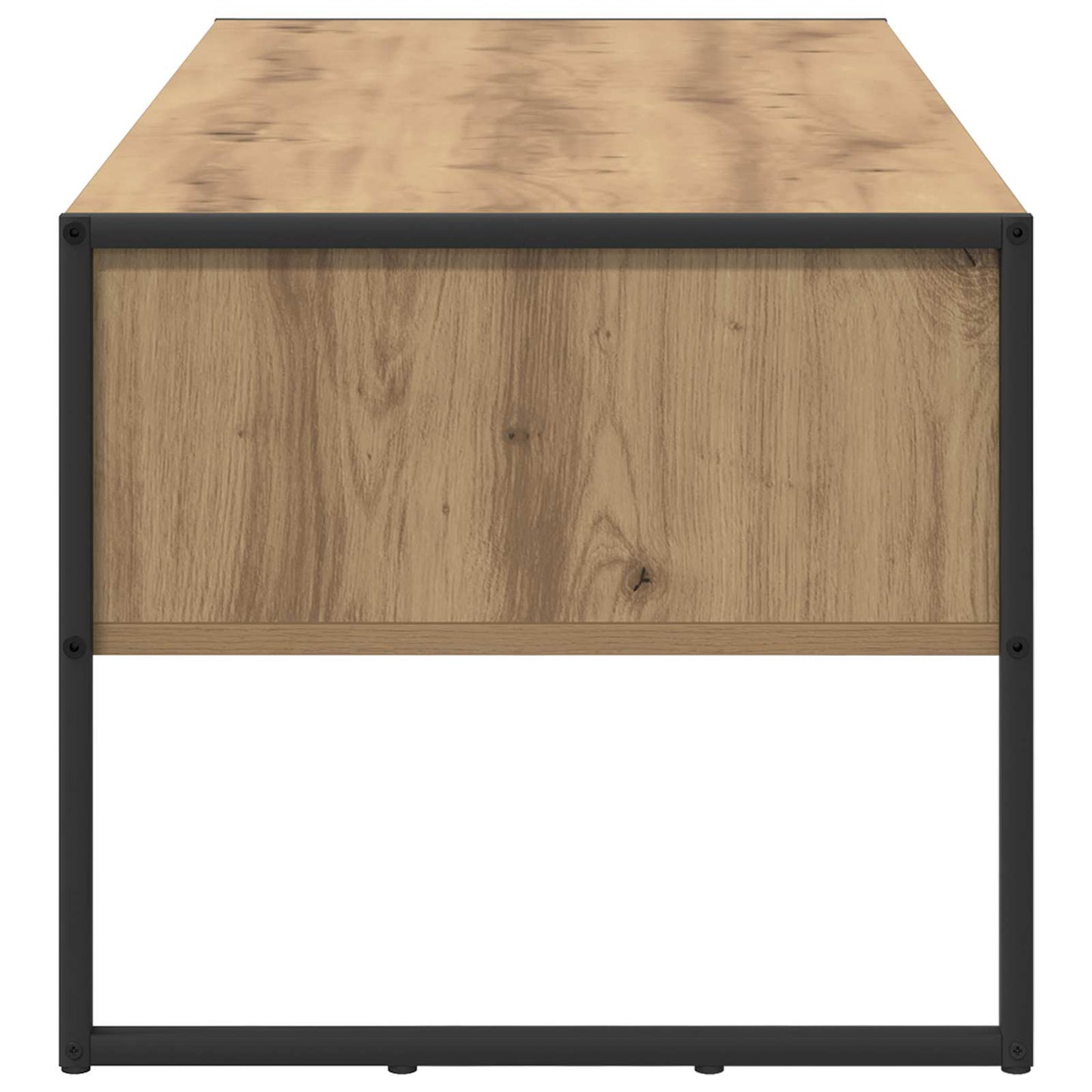 Salontafel Ambachtelijk eiken 100 x 46 x 40 cm Bewerkt hout