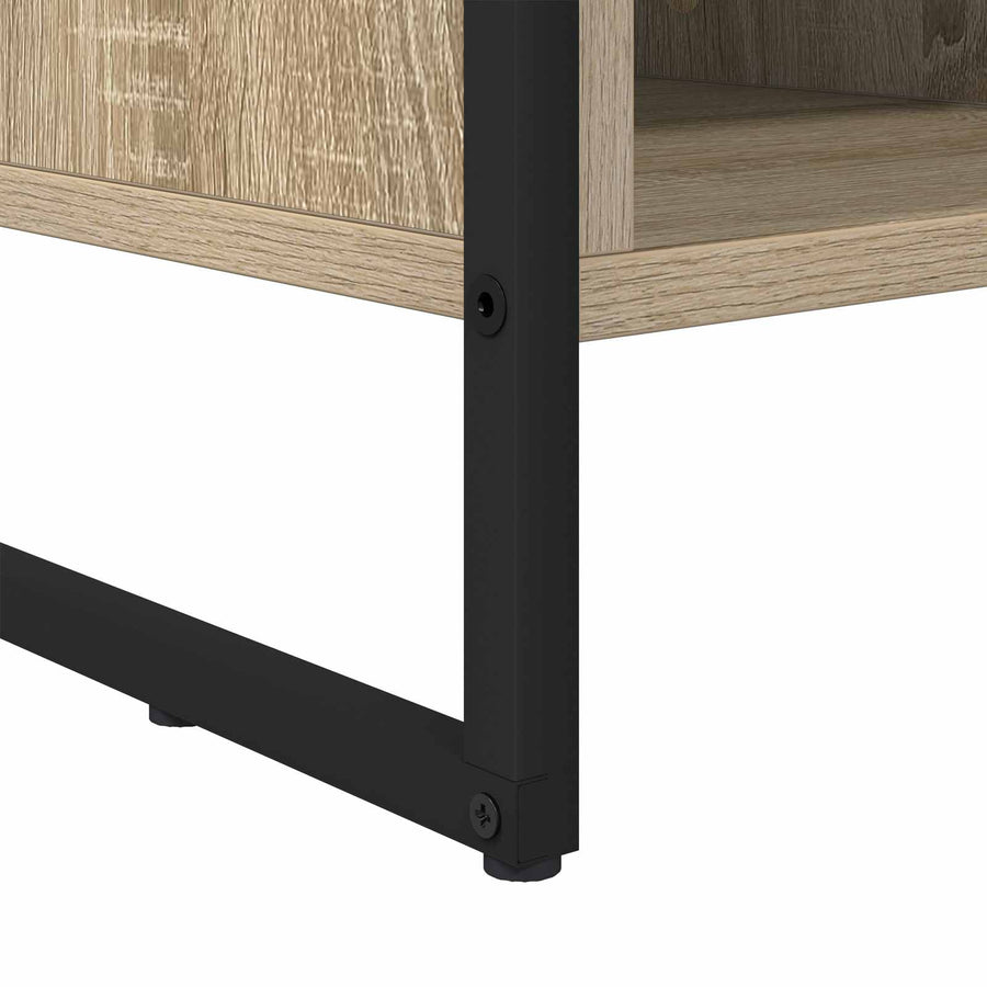 Schoenenkast met opslag Sonoma 60 x 35 x 44 cm Bewerkt hout