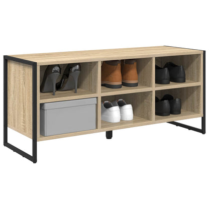 Schoenenkast met opslag Sonoma 60 x 35 x 44 cm Bewerkt hout