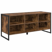 Schoenenkast met opslag Rook Eik 60 x 35 x 44 cm Bewerkt hout