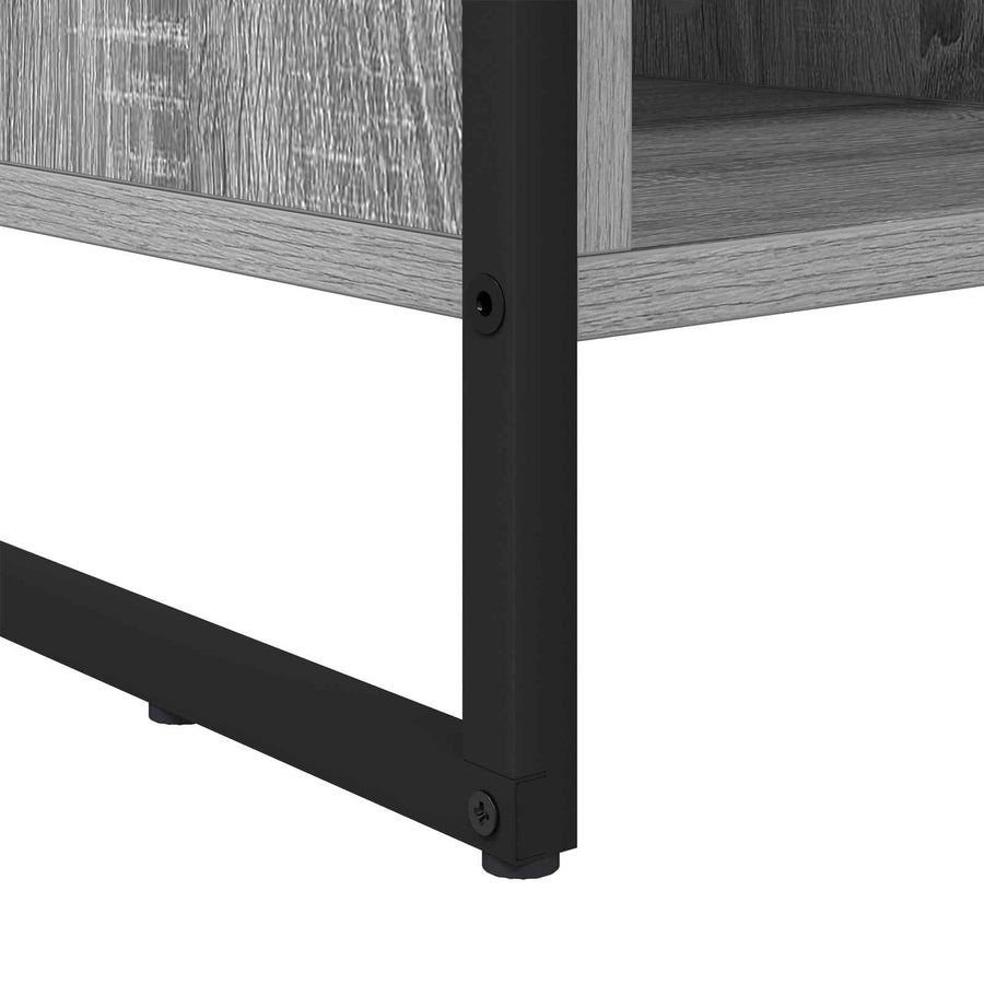 Schoenenkast Grijs Sonoma 60 x 35 x 44 cm Bewerkt hout