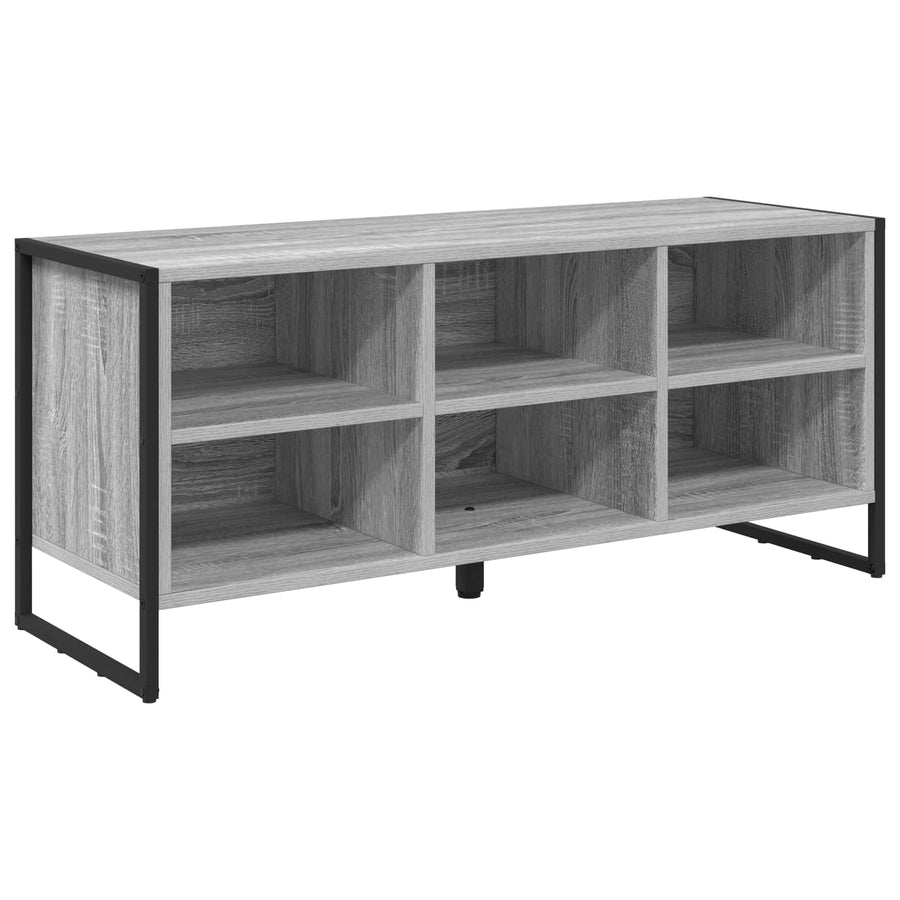 Schoenenkast Grijs Sonoma 60 x 35 x 44 cm Bewerkt hout