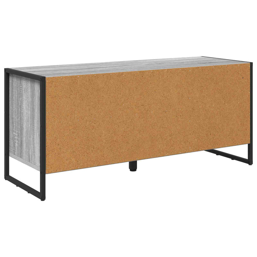 Schoenenkast Grijs Sonoma 60 x 35 x 44 cm Bewerkt hout