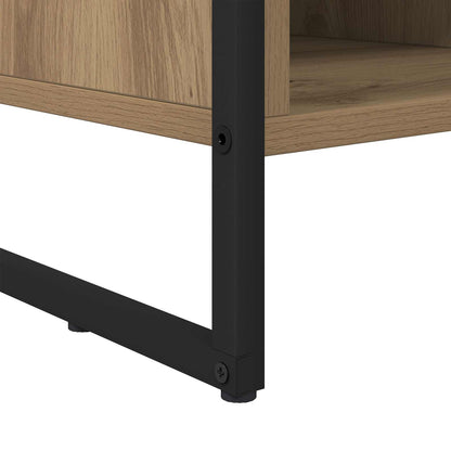 Schoenenkast Ambachtelijk eiken 60 x 35 x 44 cm Bewerkt hout