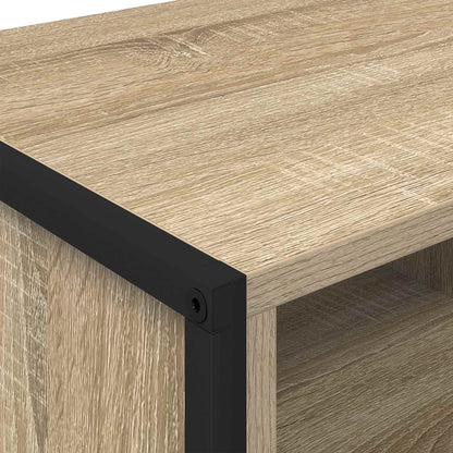 Schoenenkast met opslag Sonoma 60 x 35 x 44 cm Bewerkt hout