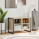 Schoenenkast 60x35x44 cm bewerkt hout Sonoma
