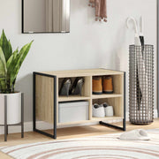 Schoenenkast 60x35x44 cm bewerkt hout Sonoma
