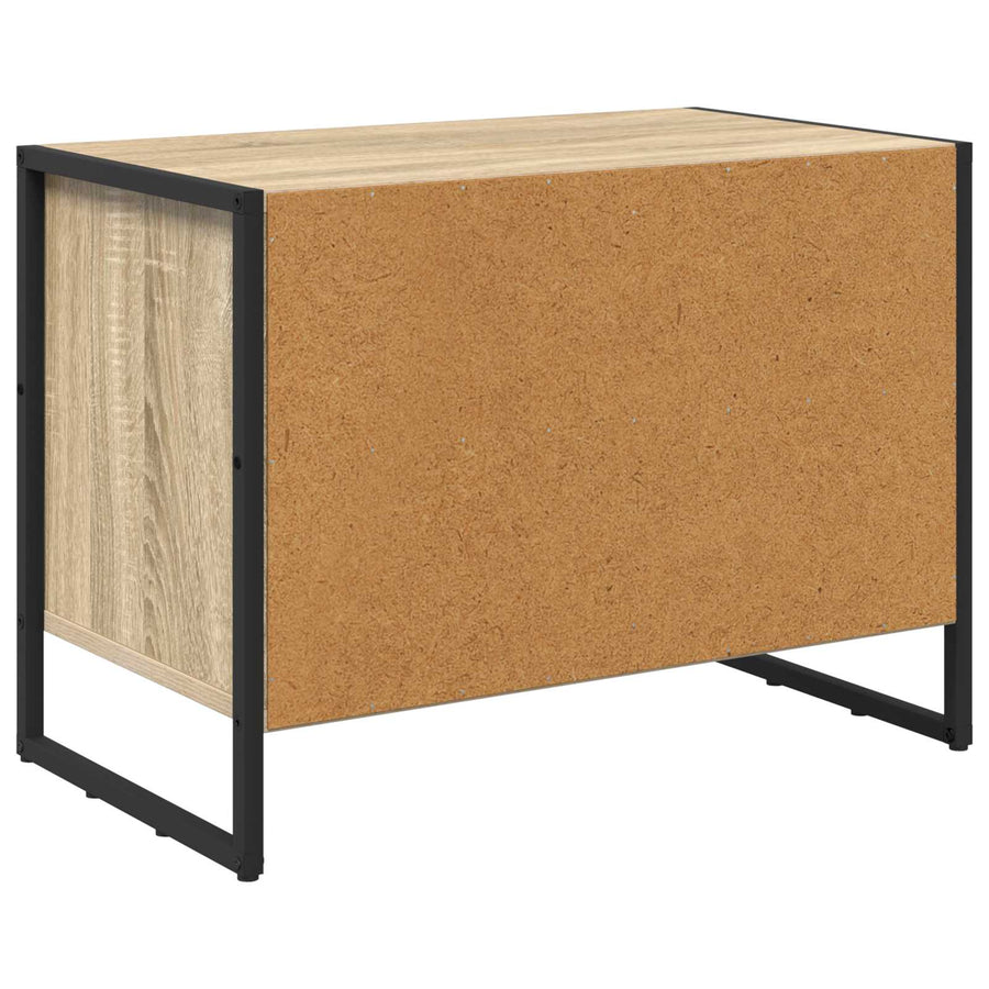 Schoenenkast met opslag Sonoma 60 x 35 x 44 cm Bewerkt hout