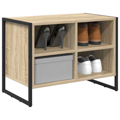 Schoenenkast met opslag Sonoma 60 x 35 x 44 cm Bewerkt hout