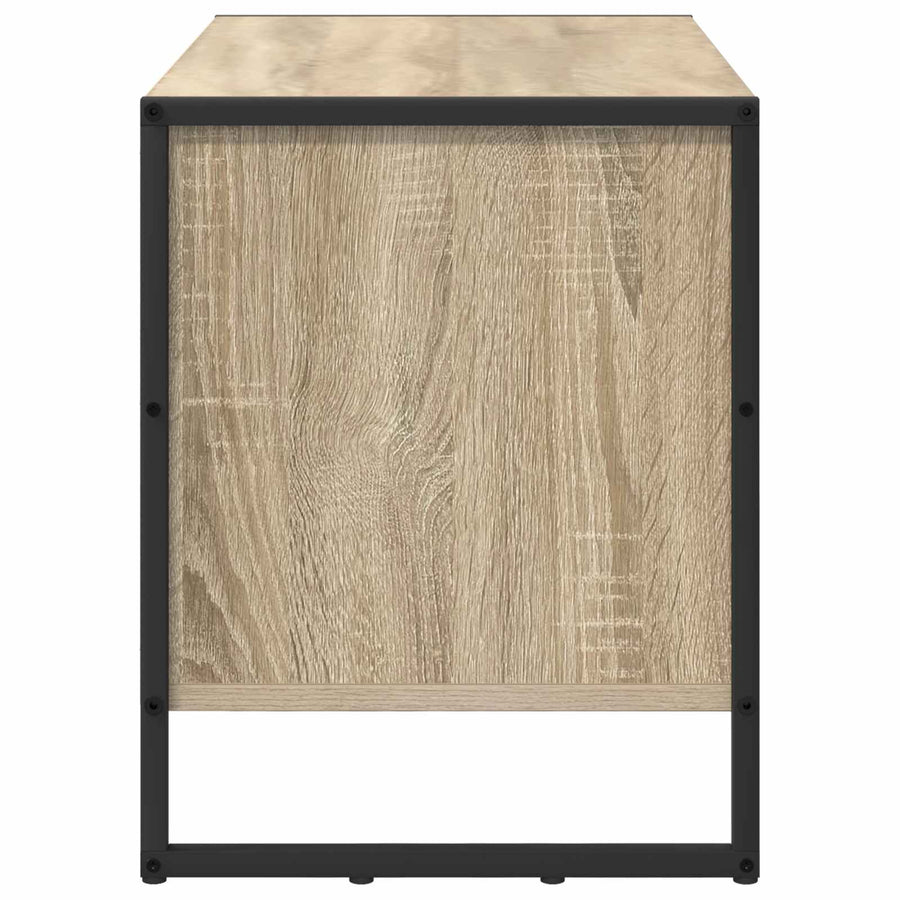 Schoenenkast met opslag Sonoma 60 x 35 x 44 cm Bewerkt hout