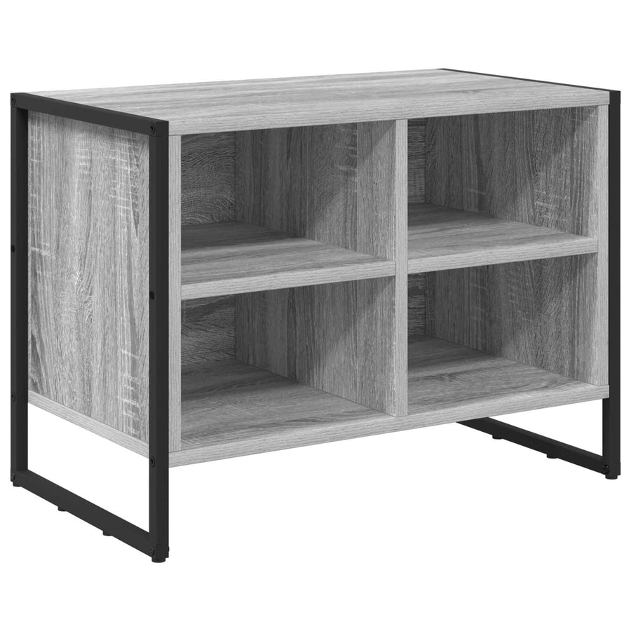 Schoenenkast Grijs Sonoma 60 x 35 x 44 cm Bewerkt hout