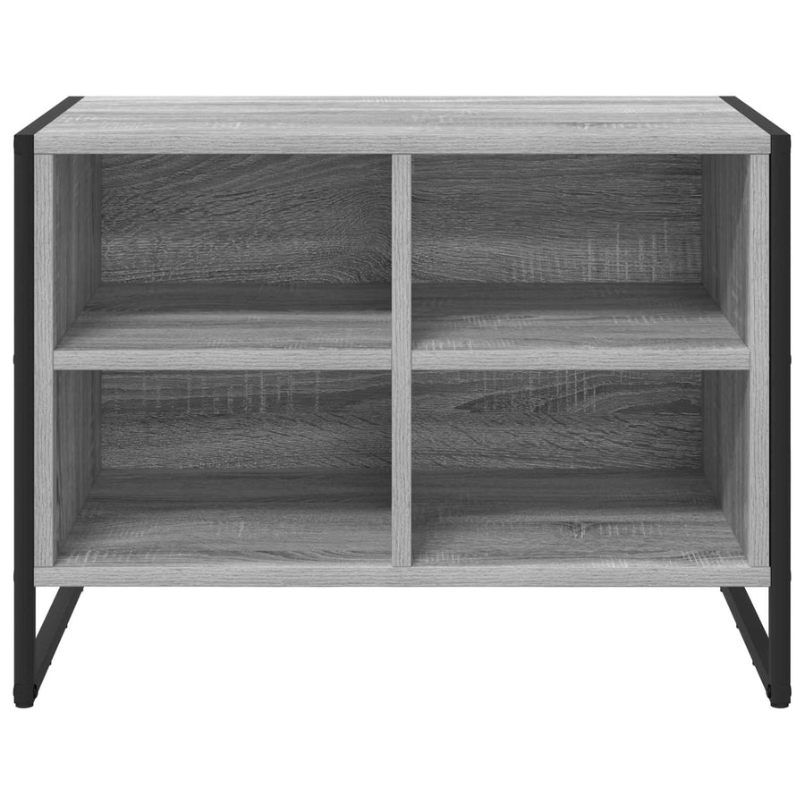 Schoenenkast Grijs Sonoma 60 x 35 x 44 cm Bewerkt hout