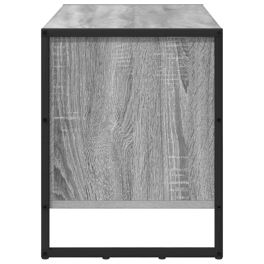 Schoenenkast Grijs Sonoma 60 x 35 x 44 cm Bewerkt hout