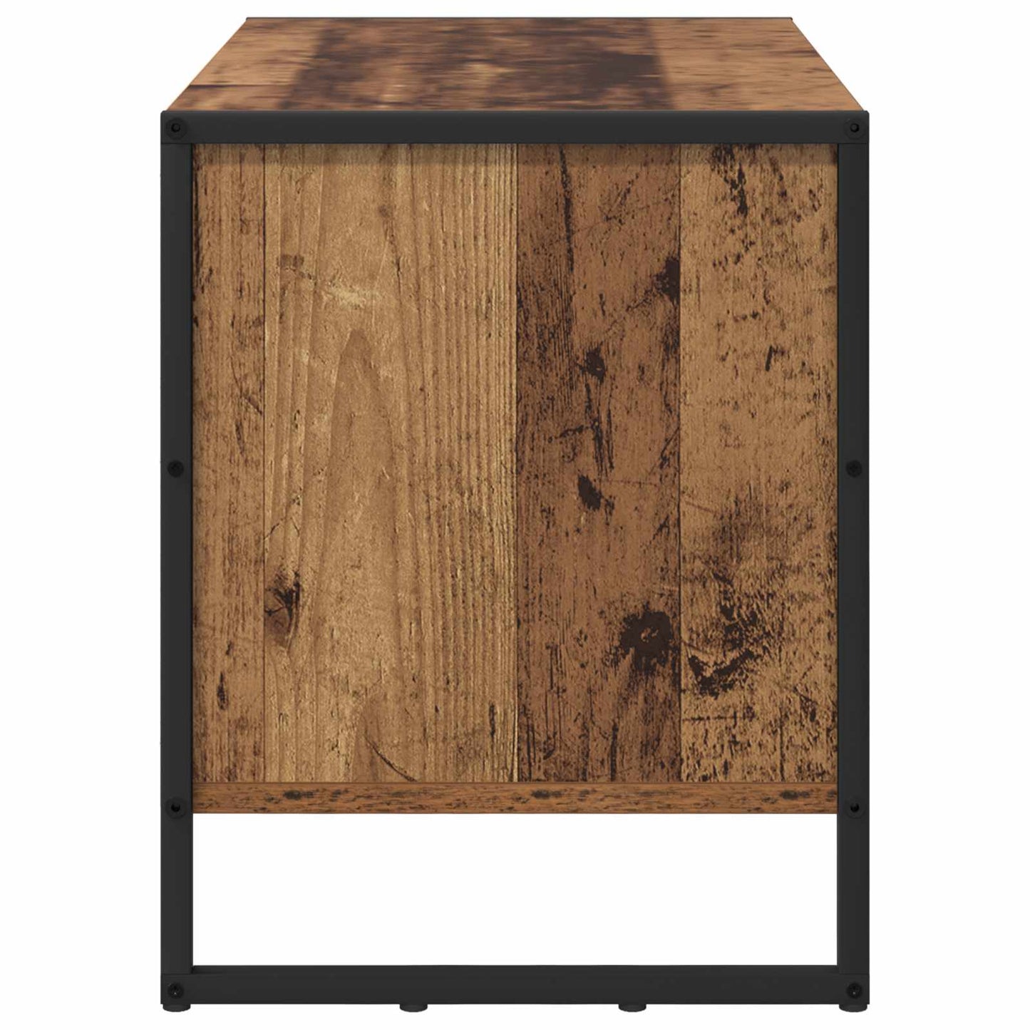 Schoenenkast met opslag Oud Hout 60 x 35 x 44 cm Bewerkt hout