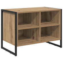 Schoenenkast Ambachtelijk eiken 60 x 35 x 44 cm Bewerkt hout