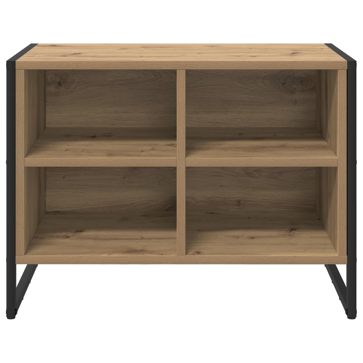 Schoenenkast Ambachtelijk eiken 60 x 35 x 44 cm Bewerkt hout