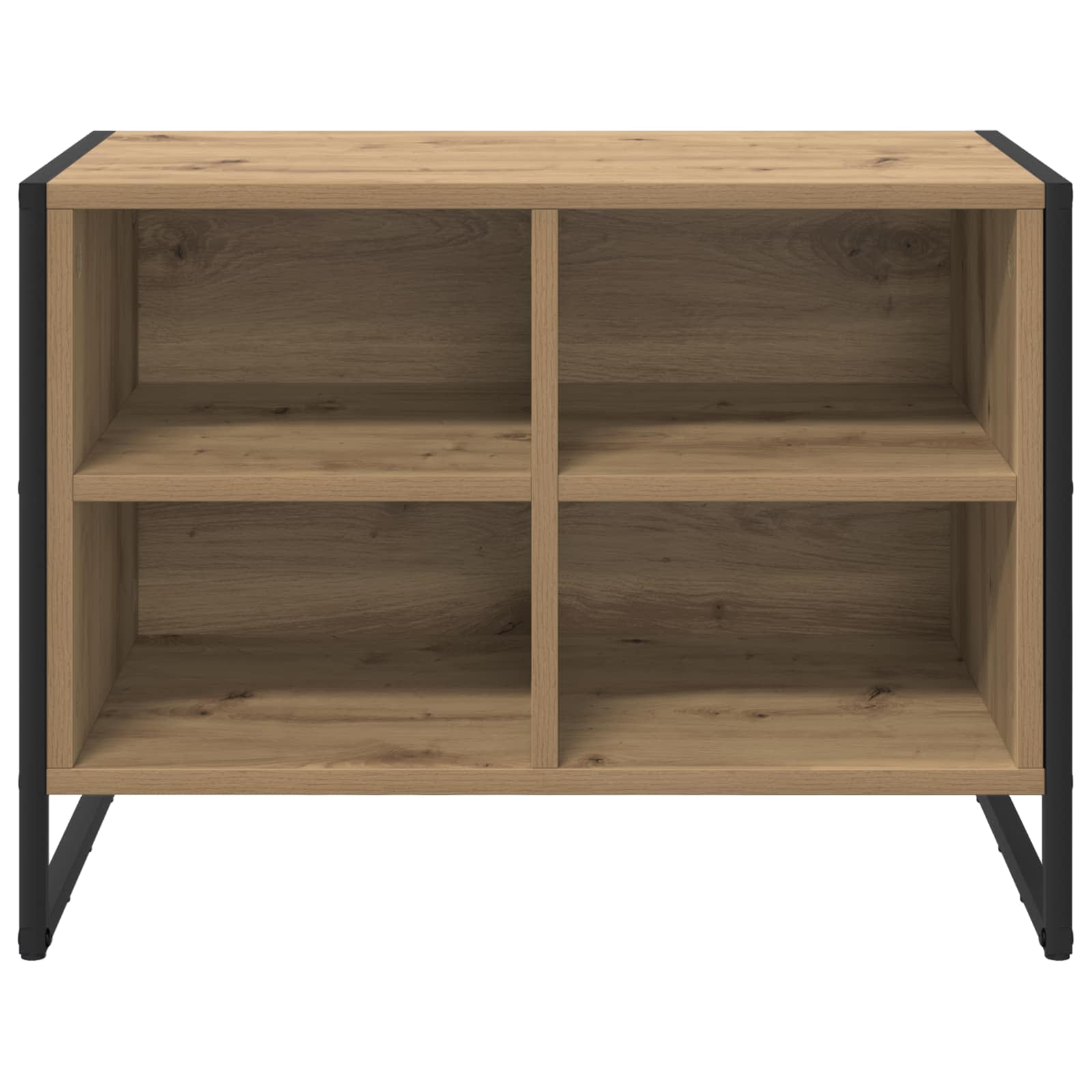 Schoenenkast Ambachtelijk eiken 60 x 35 x 44 cm Bewerkt hout