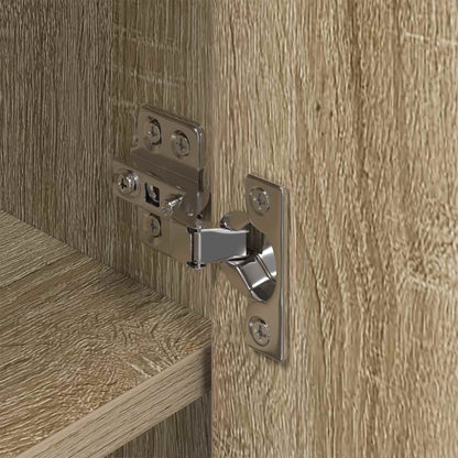 Schoenenkast met opslag Sonoma 79 x 36 x 100 cm Bewerkt hout