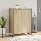 Schoenenkast bewerkt hout 79x36x100 cm Sonoma