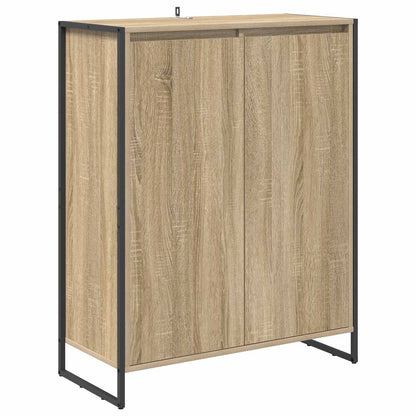 Schoenenkast met opslag Sonoma 79 x 36 x 100 cm Bewerkt hout