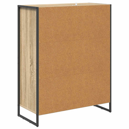 Schoenenkast met opslag Sonoma 79 x 36 x 100 cm Bewerkt hout