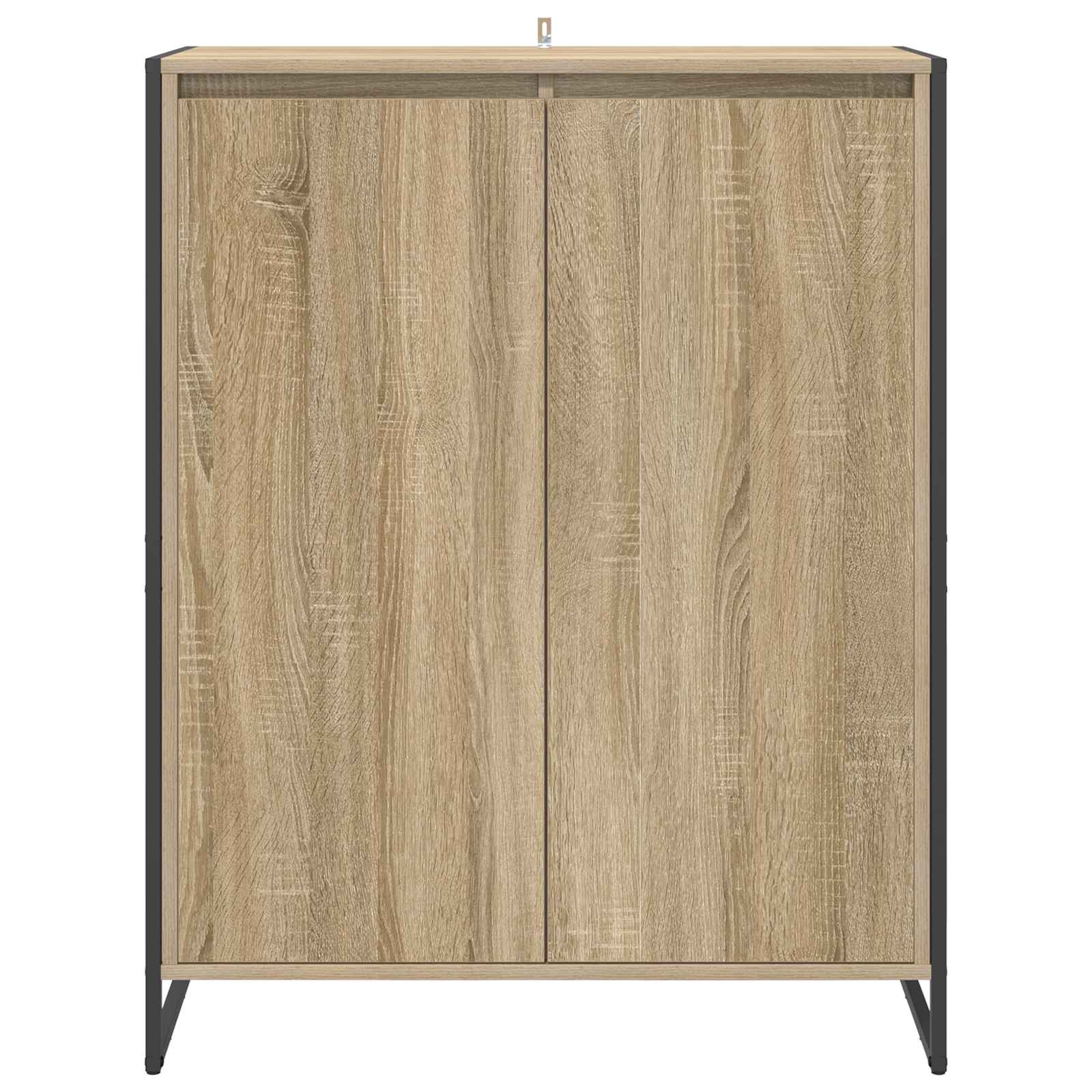 Schoenenkast met opslag Sonoma 79 x 36 x 100 cm Bewerkt hout