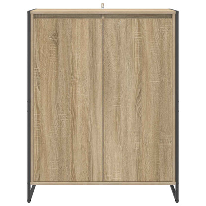 Schoenenkast met opslag Sonoma 79 x 36 x 100 cm Bewerkt hout