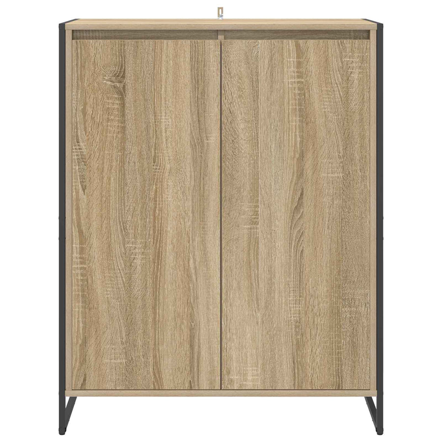 Schoenenkast met opslag Sonoma 79 x 36 x 100 cm Bewerkt hout