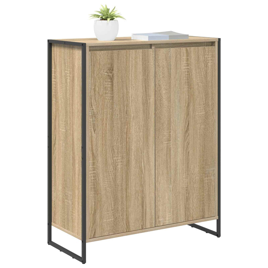Schoenenkast met opslag Sonoma 79 x 36 x 100 cm Bewerkt hout