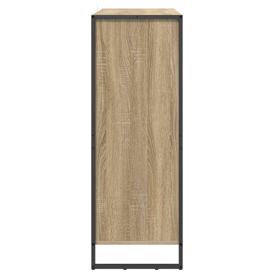 Schoenenkast met opslag Sonoma 79 x 36 x 100 cm Bewerkt hout
