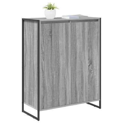 Schoenenkast Grijs Sonoma 79 x 36 x 100 cm Bewerkt hout