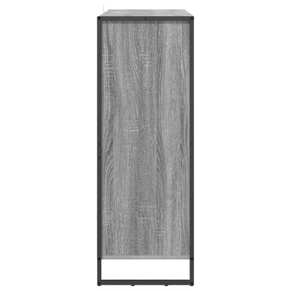 Schoenenkast Grijs Sonoma 79 x 36 x 100 cm Bewerkt hout