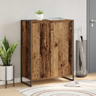 Schoenenkast bewerkt hout 79x36x100 cm