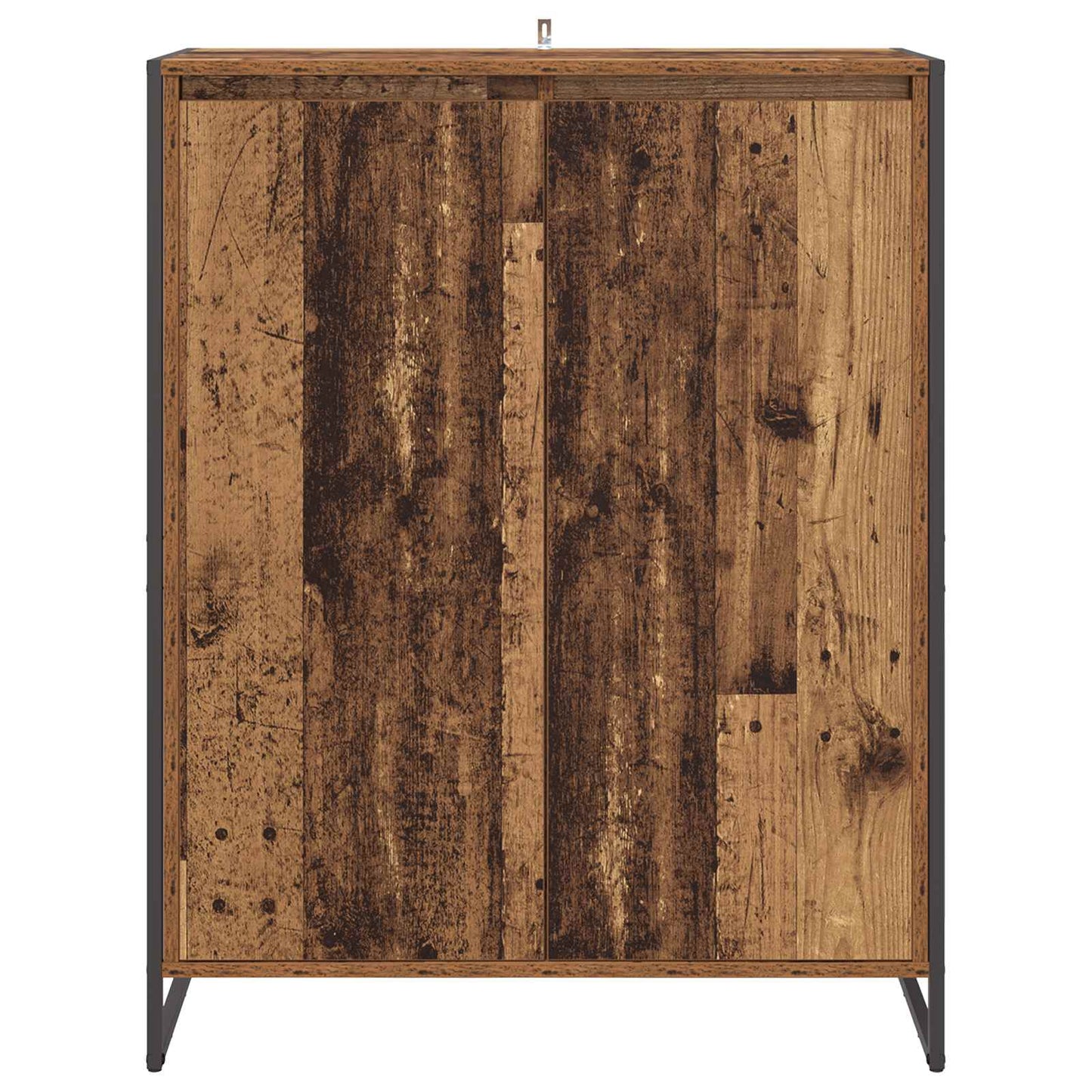Schoenenkast met opslag Oud Hout 79 x 36 x 100 cm Bewerkt hout