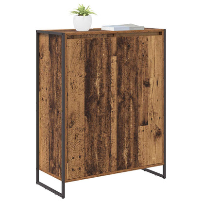 Schoenenkast met opslag Oud Hout 79 x 36 x 100 cm Bewerkt hout