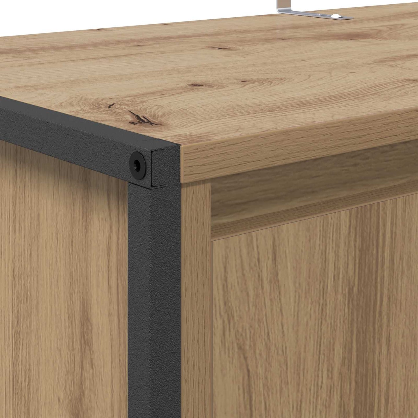 Schoenenkast Ambachtelijk eiken 79 x 36 x 100 cm Bewerkt hout