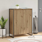 Shoe cabinet Crafted oak 79 x 36 x 100 cm Treated wood