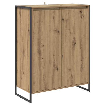 Schoenenkast Ambachtelijk eiken 79 x 36 x 100 cm Bewerkt hout