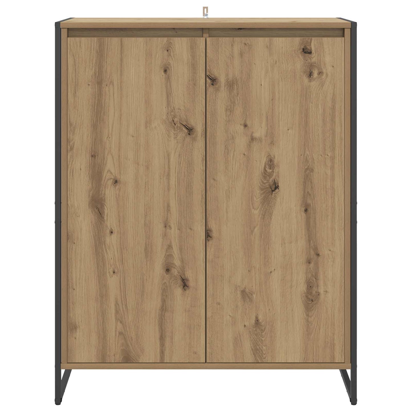 Schoenenkast Ambachtelijk eiken 79 x 36 x 100 cm Bewerkt hout