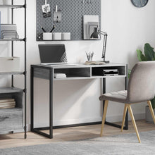 Bureau met opslag Grijs Sonoma 100 x 50 x 75 cm Bewerkt hout