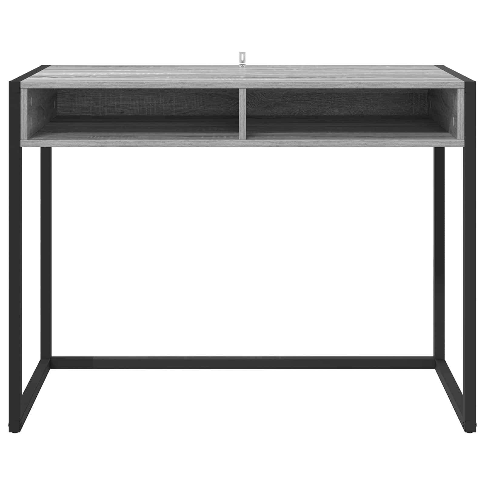 Bureau met opslag Grijs Sonoma 100 x 50 x 75 cm Bewerkt hout